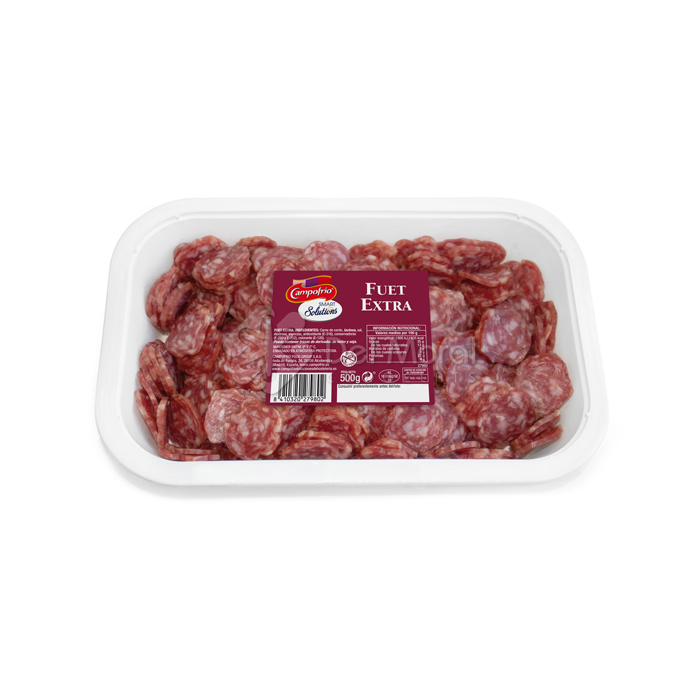 Fuet Lonchas 500G [8 Ud/Caja] [Vta. Unidad] Campofrio