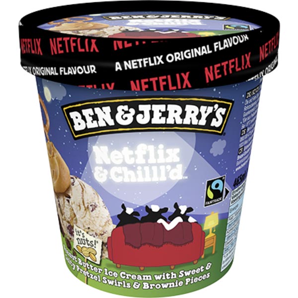 B&J 465Ml Netflix & Chill'D [8 Ud/Caja] [Vta. Caja] XXX
