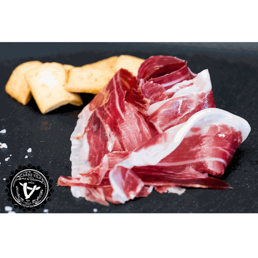 Sobre Cortado A Cuchillo 80g Jamón De Bellota 75% Ibérico Caja 10x80g