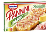 Pannini Jamon Y Queso Multipack 10 Und. Caja Dr.Oetker