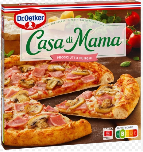 Pizza Prosciuto Y Funghi Casa Di Mama [5 uds/caja] Dr.Oetker