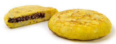(E) Tortilla Morcilla Baby Burguer180Gr 9x2Un