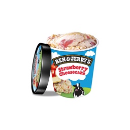[37413] B&J 465Ml Strawberry Cheesecake [8 Ud/Caja] [Vta. Caja]