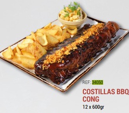 [34050] Costillas Bbq  Cong [12Un/Caja][Un/Venta] Campofrio
