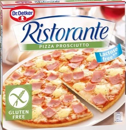 [128820100] Pizza Ristorante S/Gluten Prosciutto [7Un/Caja][Vta/Caja] Dr.Oetker